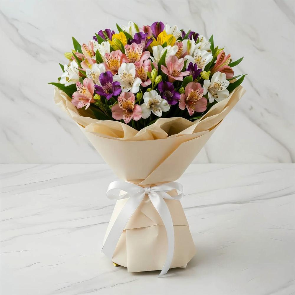 Букет цветов из: Альстромерии в Горки Ленинские