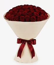 Букет 101 Бордовая роза Блэк Бакарра в Горки Ленинские