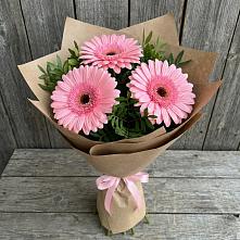 Букет цветов из:  Герберы #REPLACE_PRED# Горки Ленинские