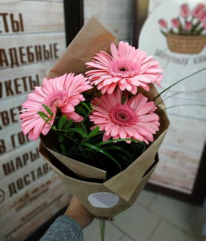 Букет цветов из: Герберы в Горки Ленинские