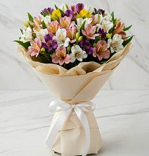 Букет цветов из:  Альстромерии #REPLACE_PRED# Горки Ленинские