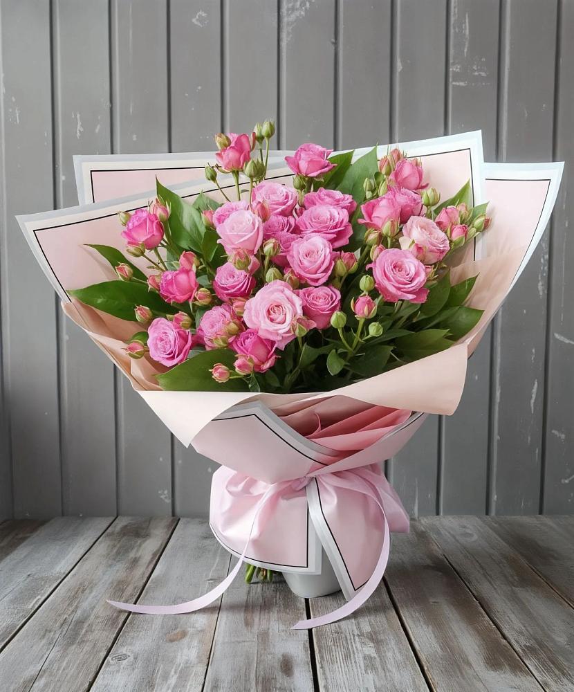 Букет Розовый кустик в Горки Ленинские
