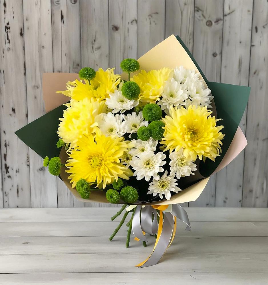 Букет цветов из: Хризантемы в Горки Ленинские