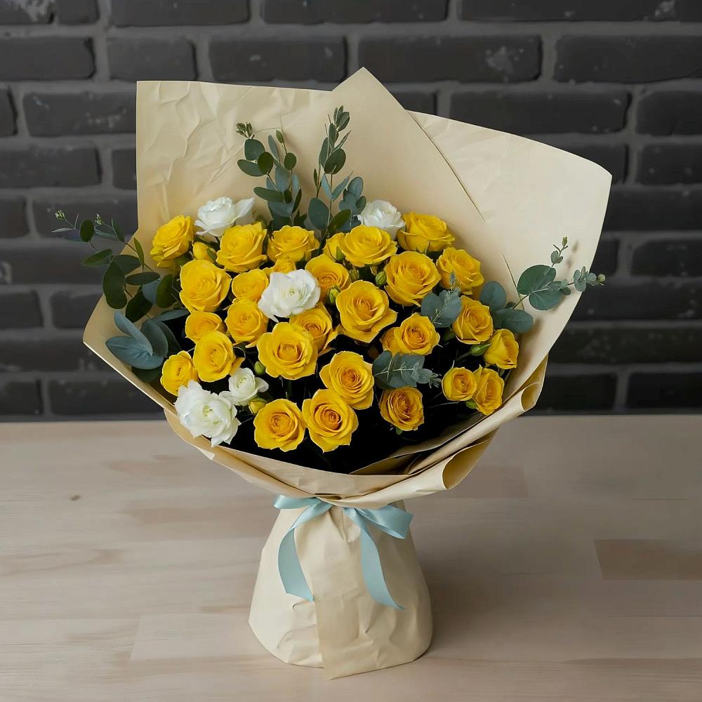 Букет цветов из: Розы в Горки Ленинские