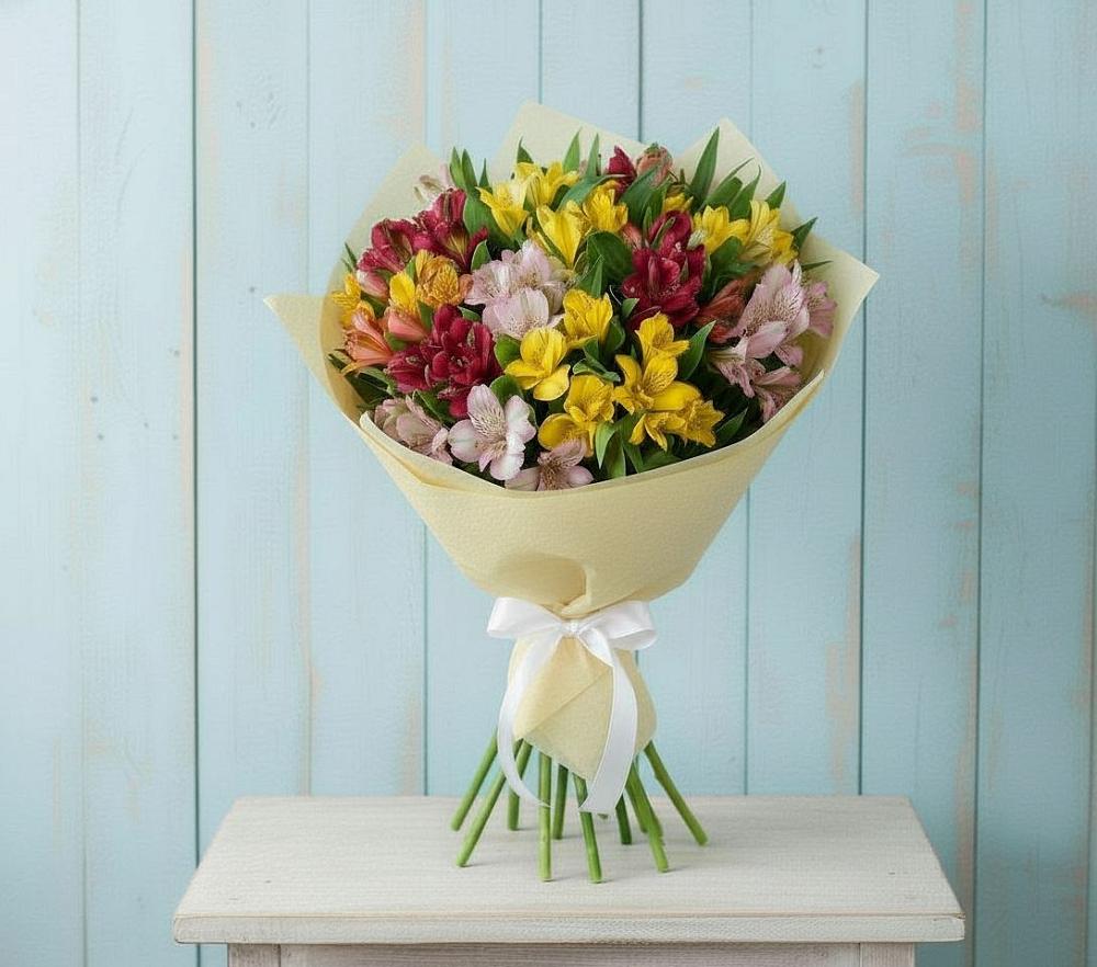 Букет цветов из: Альстромерии в Горки Ленинские