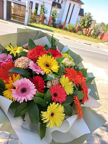 Букет цветов из: Герберы в Горки Ленинские