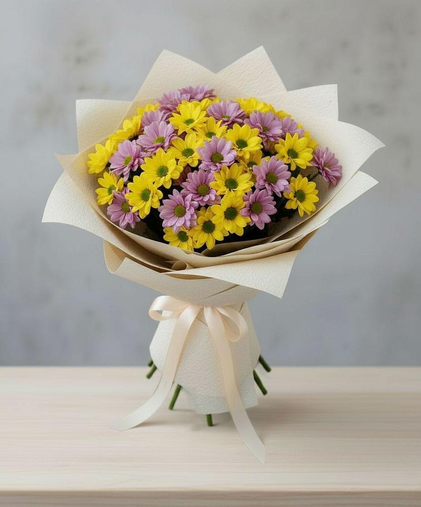 Букет цветов из: Хризантемы в Горки Ленинские
