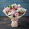 Букет цветов из: Хризантемы, Альстромерии и Розы в Горки Ленинские